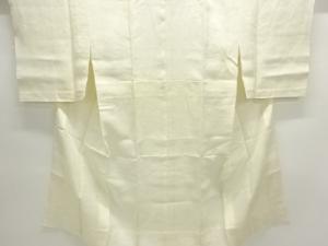 アンティーク　本麻透かし織　菊模様長襦袢